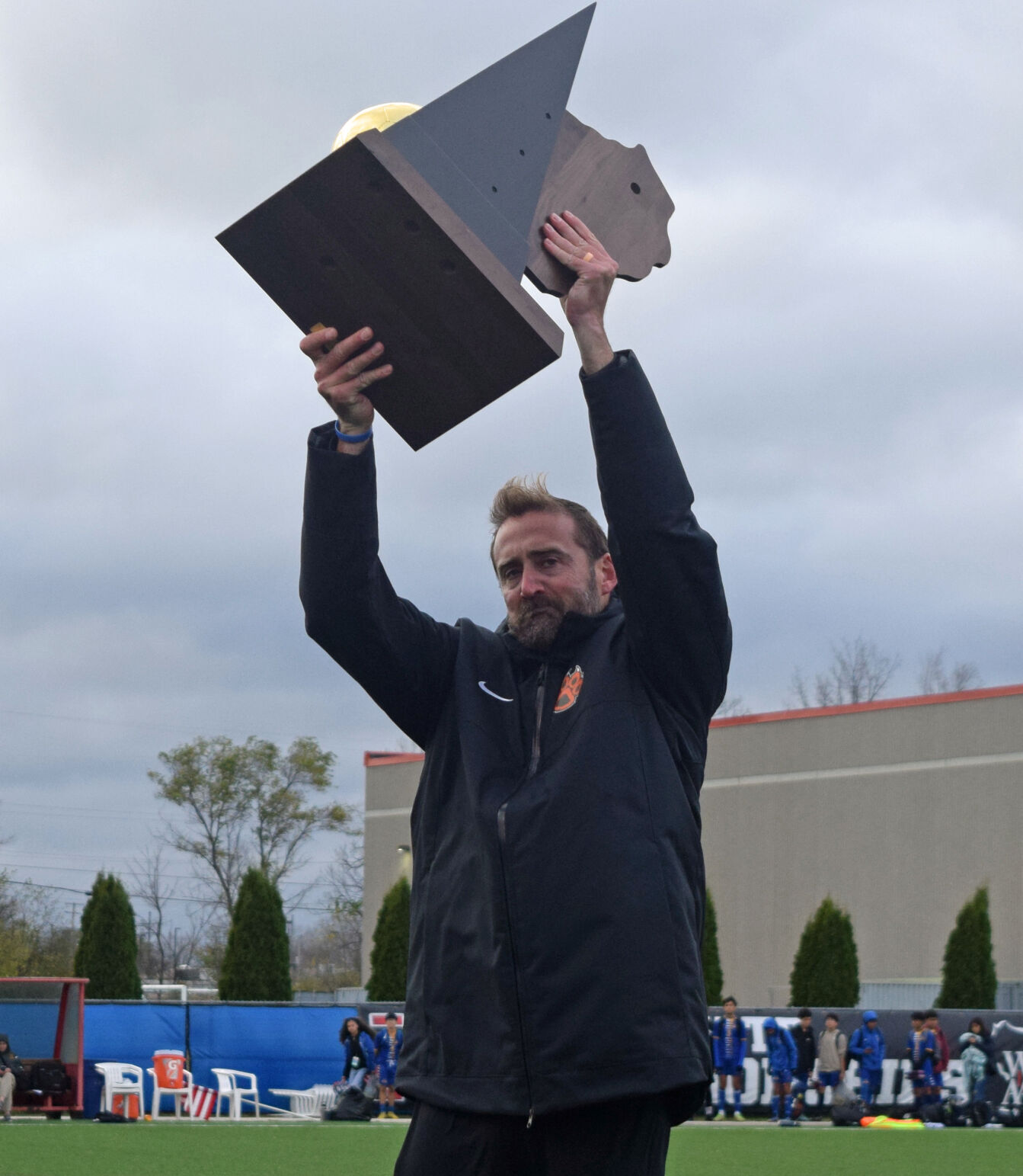 Verona coach Dave Perkins